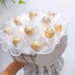 Akryl Chokoladeholdere i Kugleform 20 stk.