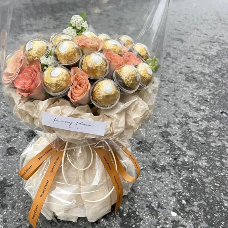 Akryl Chokoladeholdere i Kugleform 20 stk.