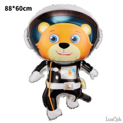 Kmpe Bjrn Astronaut Folie Ballon 88 x 60 cm