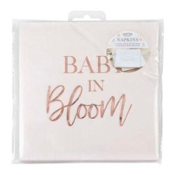 Baby in Bloom Servietter 16 stk