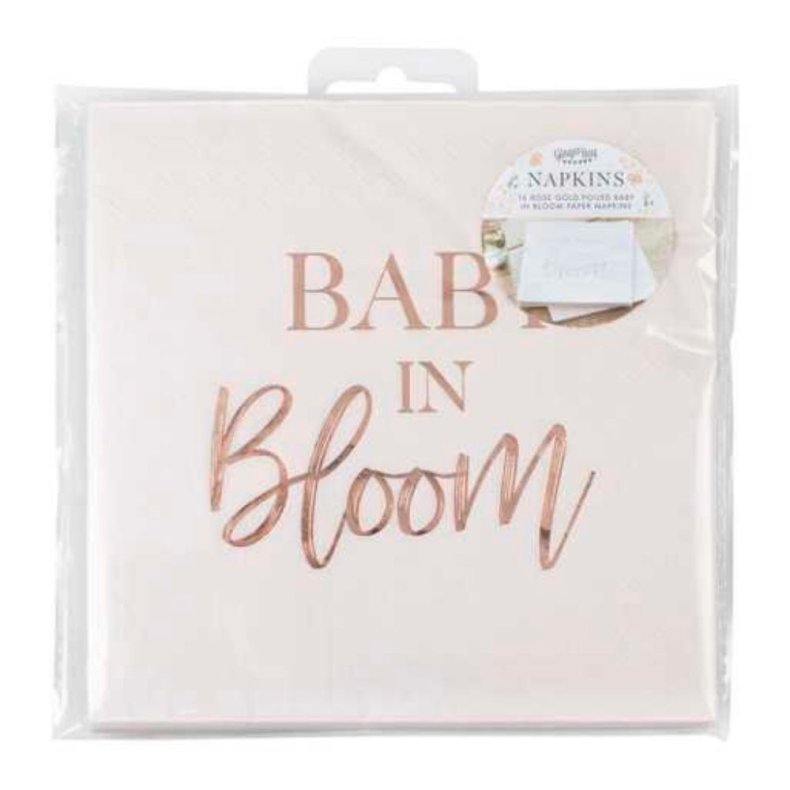 Baby in Bloom Servietter 16 stk