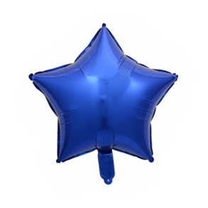 Stjerne Folieballon Bl�
