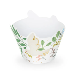 Blomster Cupcake Wrappers 6 stk.