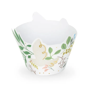 Blomster Cupcake Wrappers 6 stk.