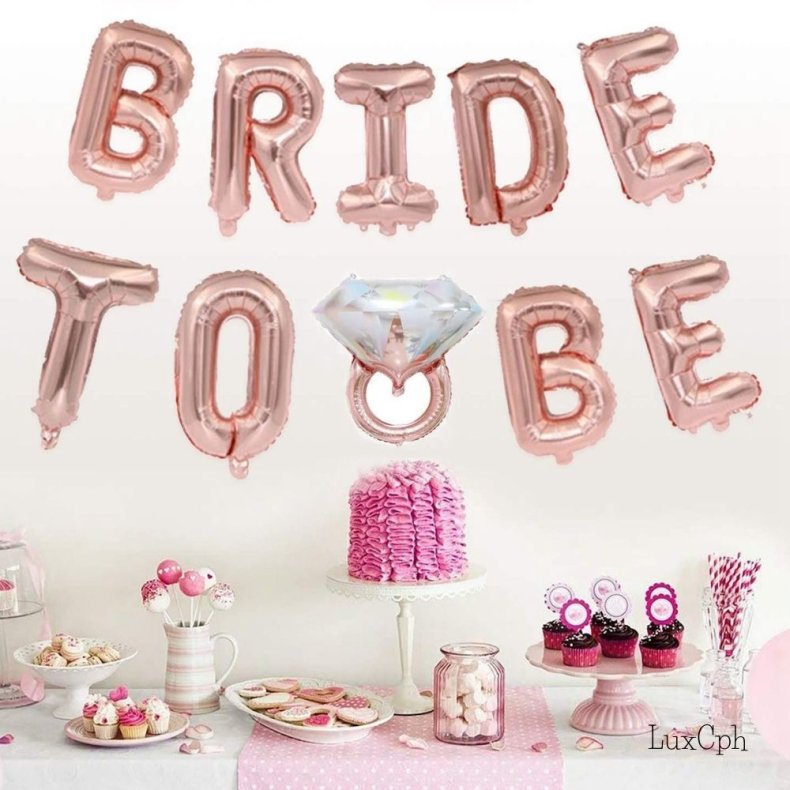 Bride To Be Ballon St Med Kvast Polterabend 