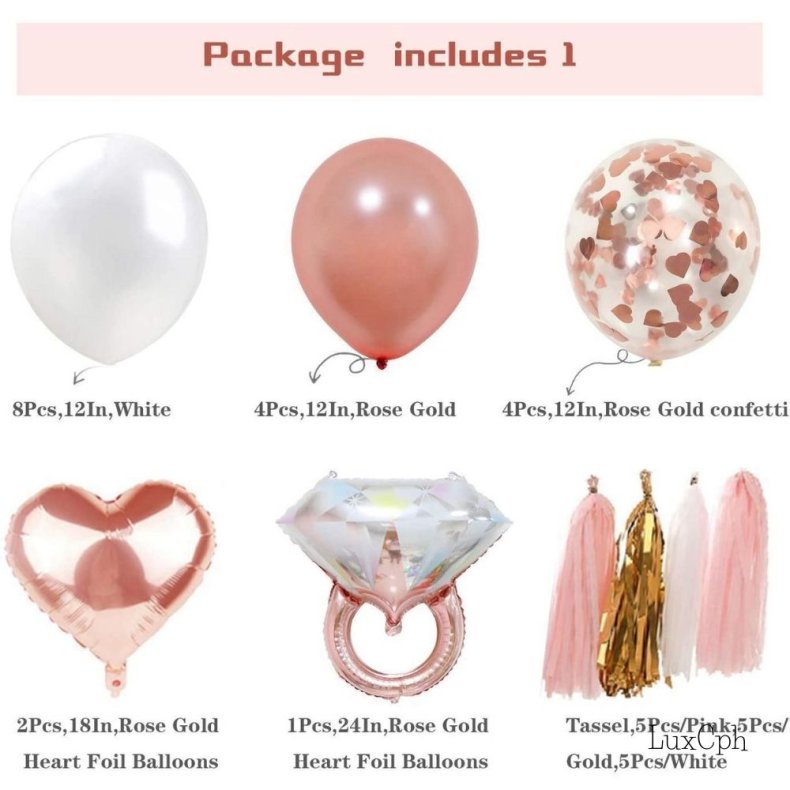 Bride To Be Ballon St Med Kvast Polterabend 