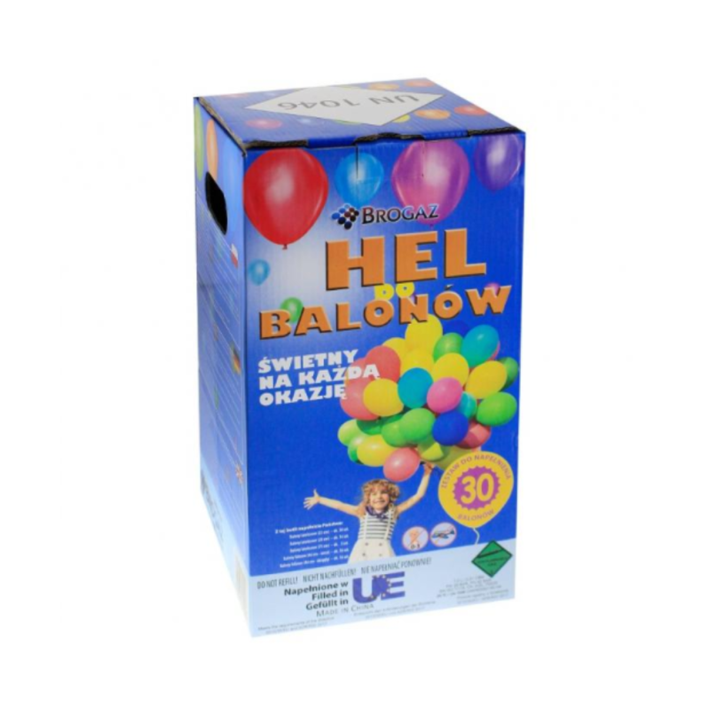 Helium Ballongas til 30 Balloner