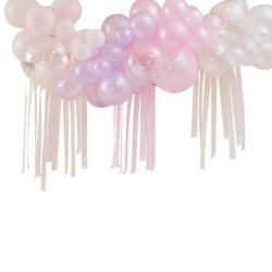 Pastel / Lyserd / Ivory Ballonbue Kit 
