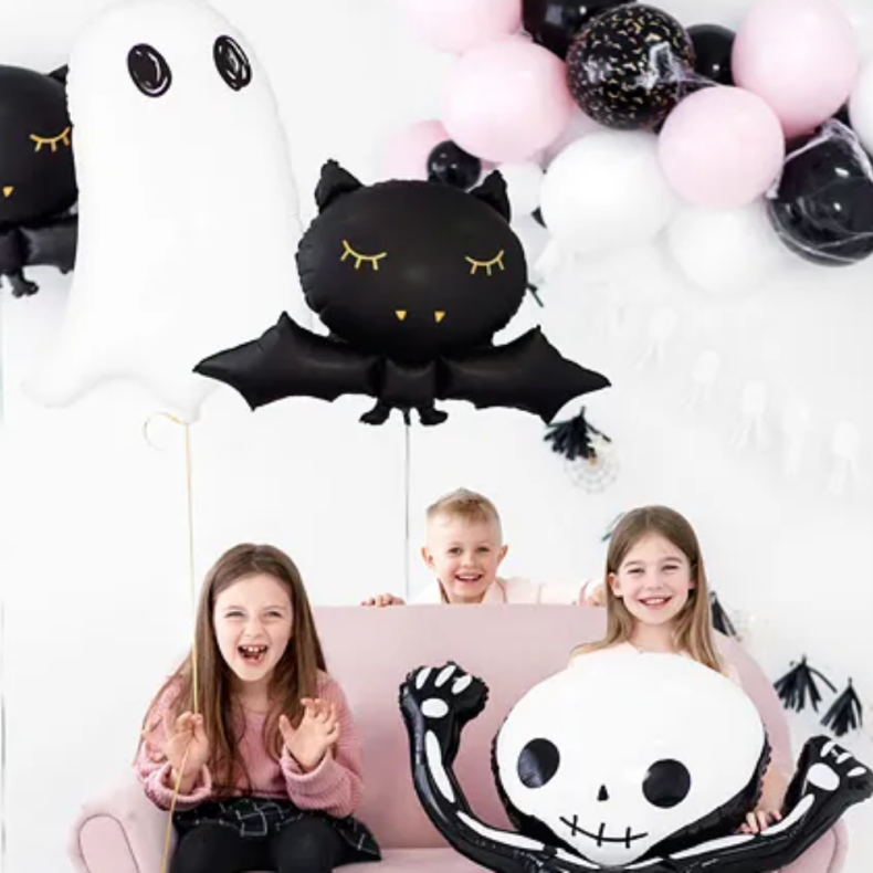 Flagermus Folieballon Stor 1 Stk (75x50cm)