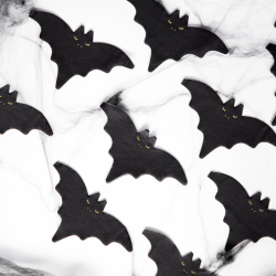 Flagermus Servietter 20 Stk (16x9cm)
