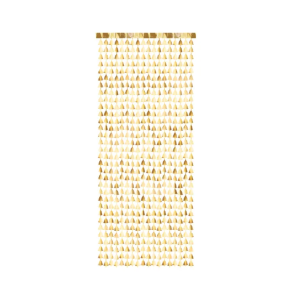 Gardiner / Backdrop Juletr Guld 245 x 100 cm