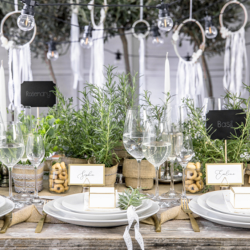 Gaveske Med Gulddetaljer 