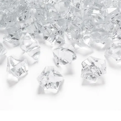 Klar Is Krystaller 25 x 21 mm 50 Stk