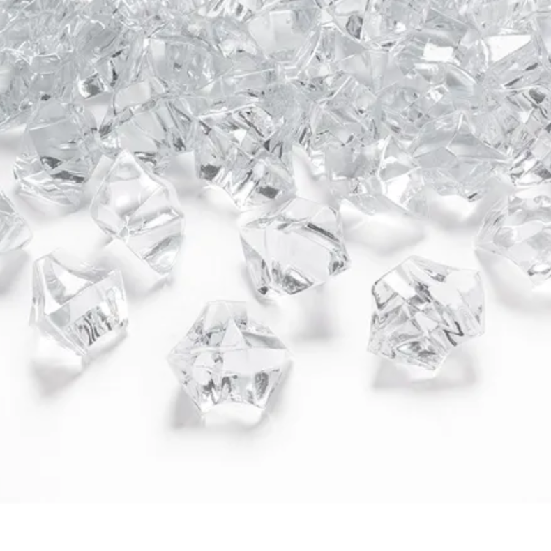 Klar Is Krystaller 25 x 21 mm 50 Stk