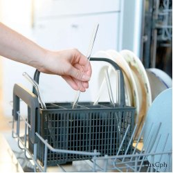 Glassugerr Hndlavet 6 Stk. med Brste 20cm - 0,8 diameter 