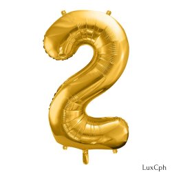 Kmpe Tal Ballon Guld 86 cm 