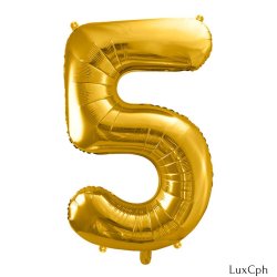 Kmpe Tal Ballon Guld 86 cm 