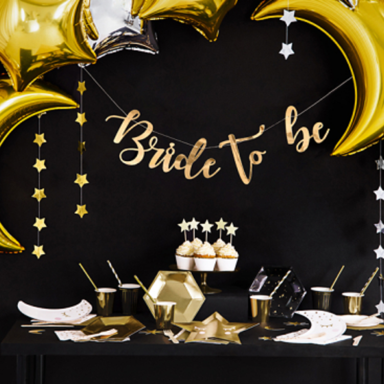 Guldkantet Cupcake Wrappers Hvid 6 stk