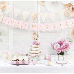 Guldkantet Cupcake Wrappers Lyserd 6 stk