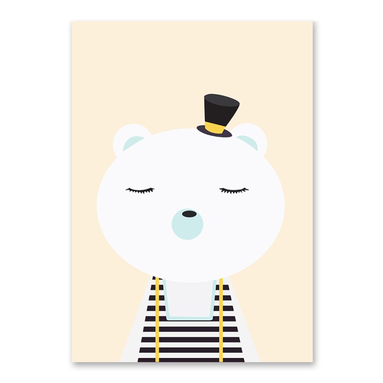 Cute Bear Poster