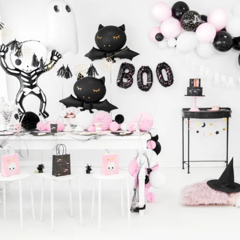 Halloween Boo Papir Kopper 6 Stk