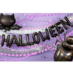 Halloween Folieballon Guirlande 1 Stk (230x35cm)