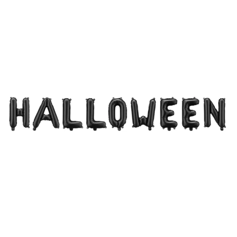 Halloween Folieballon Guirlande 1 Stk (230x35cm)