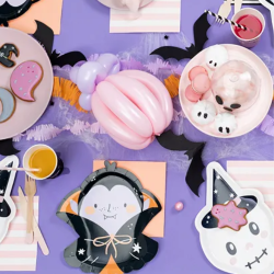 Halloween Kranie Paptallerken 6 Stk 