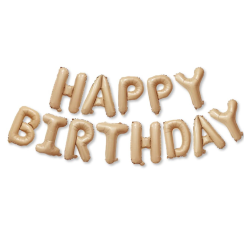 Happy Birthday Folieballoner