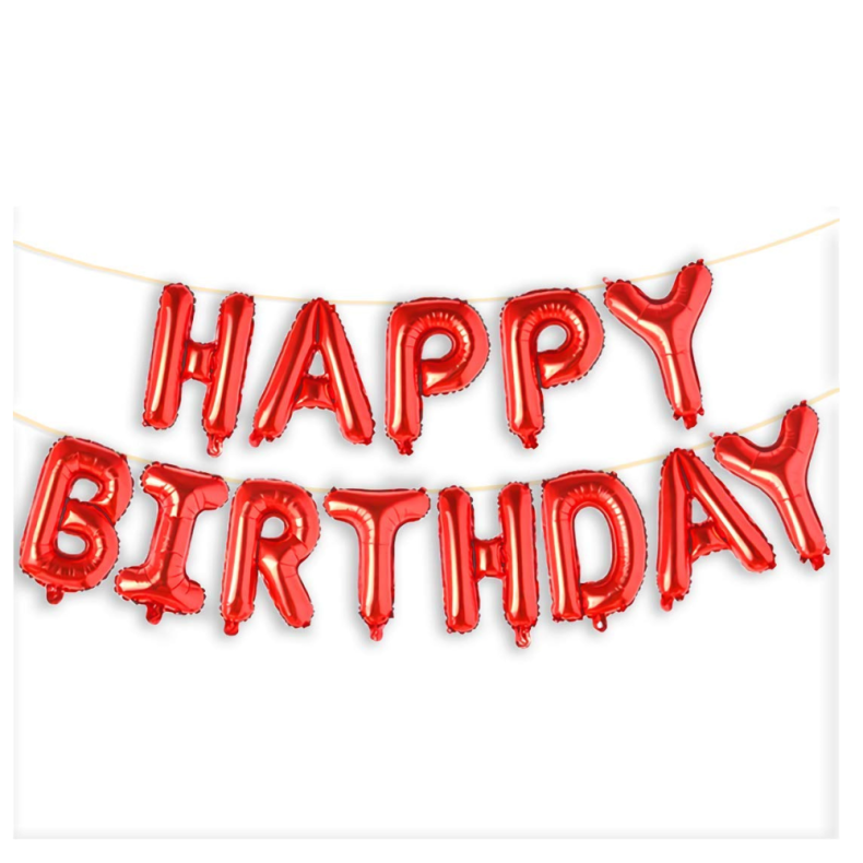 Happy Birthday Folieballoner