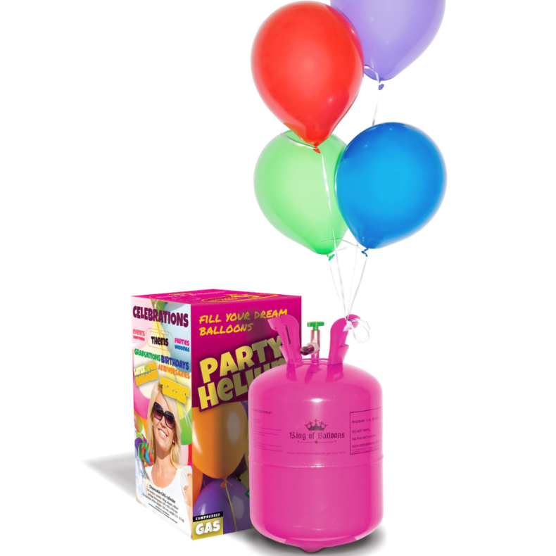 Helium Ballongas til 20 Balloner 