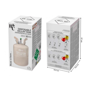 Helium Ballongas til 30 Balloner