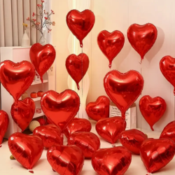 Hjerte Folieballoner St Rd