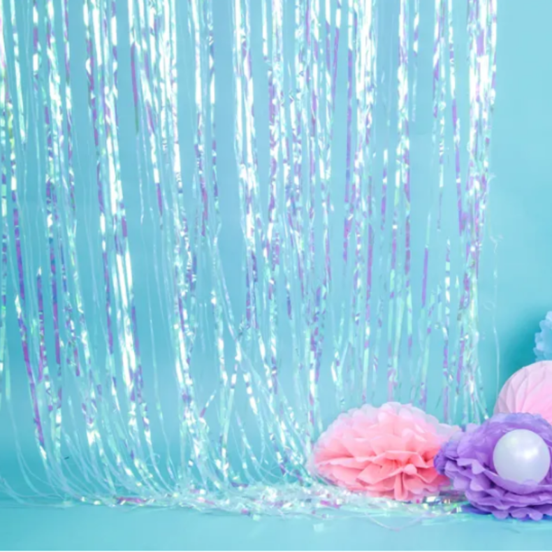 Iriserende Backdrop / Gardin 