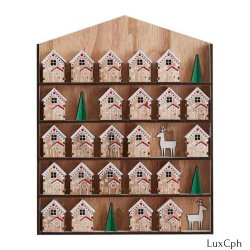 Julekalender mini hus 