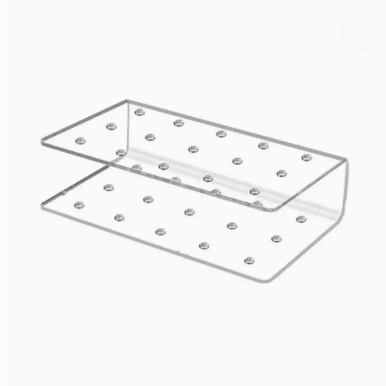 Popcake / Slikkepind Holder Akryl Display Stander 20 Huller - 2 stk