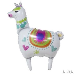 Lama 4d Folieballon 90 x 56 cm