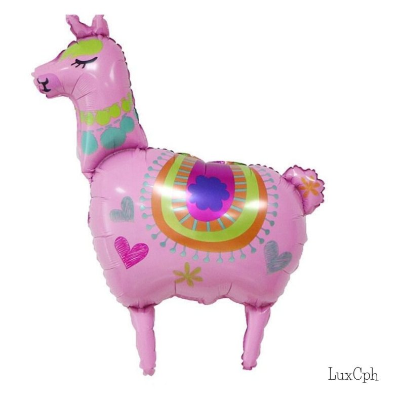 Lama 4d Folieballon 90 x 56 cm