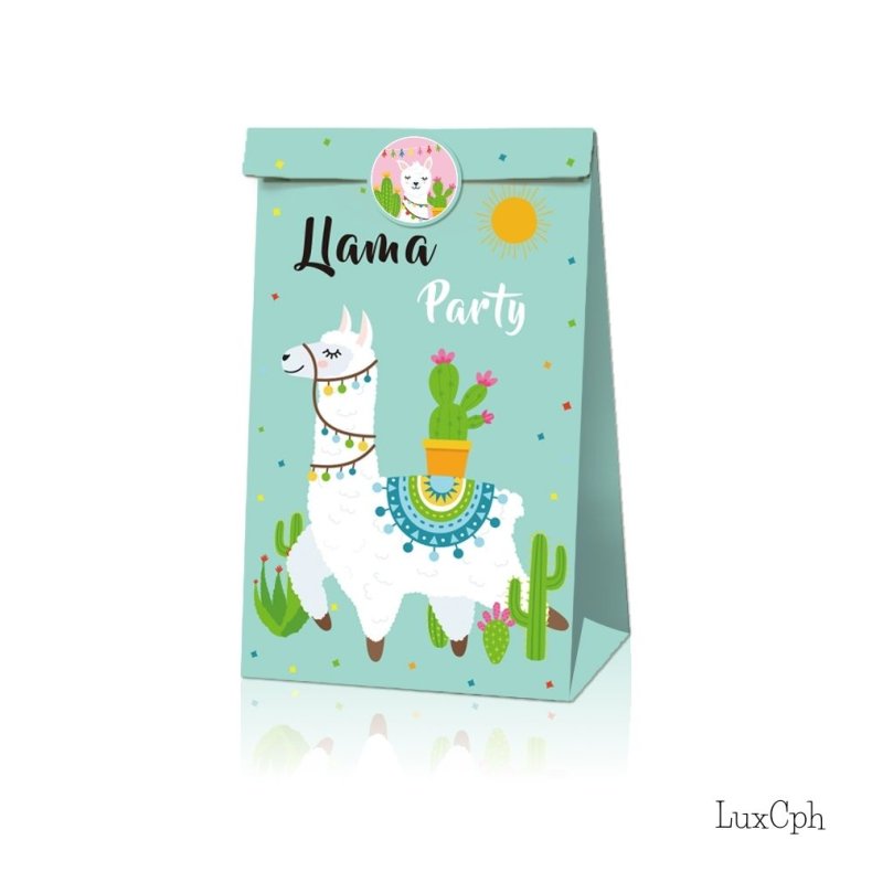 Lama Slikposer 12 stk.