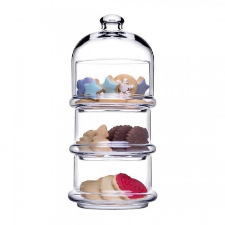 Pasabahce Villa Patisserie Chokolade / Slik Glas-All-in-one Serveringsglas med Lg -Stor