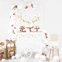 Premium Latexballoner Pastel Hvid 