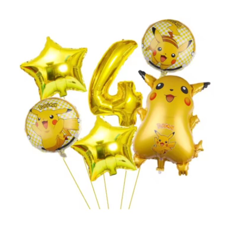 Pokemon Pikachu Folieballon St