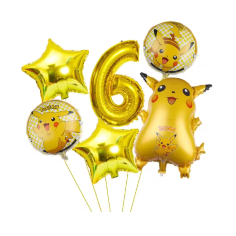 Pokemon Pikachu Folieballon St 6 Tal