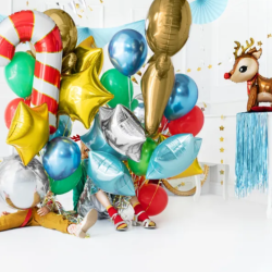 Rensdyret Rudolf Folie Ballon 