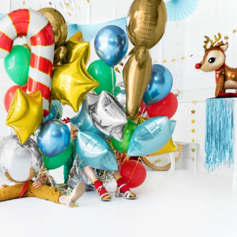 Rensdyret Rudolf Folie Ballon 