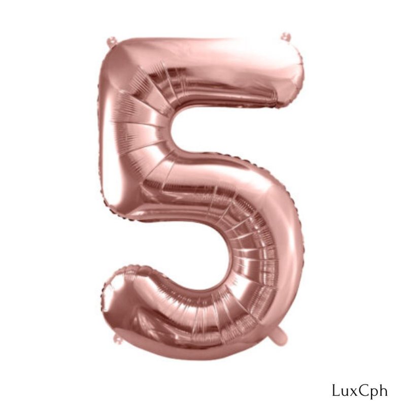 Kmpe Tal Ballon Rosaguld  86 cm