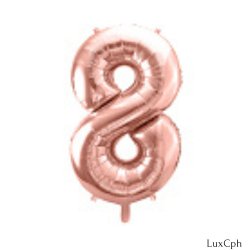 Kmpe Tal Ballon Rosaguld  86 cm