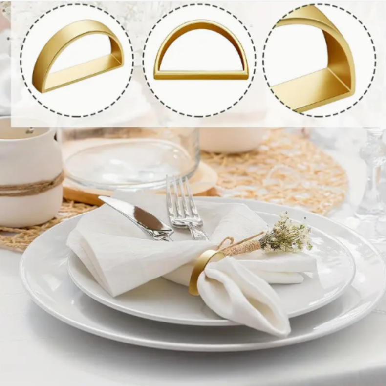 Servietring Guld 1 Stk 