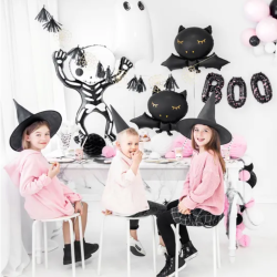 Skelet Folieballon Stor 1 Stk (84x100cm) 