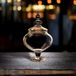 Slik / Chokolade Krukke Hndlavet 